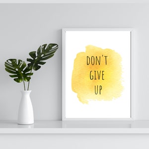 Digital druckbares Motivationszitat, Digital Art Bundle, druckbar für Home Gym, Büro druckbar