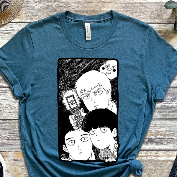 Mob Psycho 100, Mob Psycho Shirt, Shiegeo Shirt, Kageyama SHirt, Anime Shirt, Viral Shirt, Weeb Shirt, Otaku Shirt, Unisex Shirt