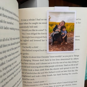 Personalised Magnetic Photo Bookmark | Photo Bookmark | Custom Bookmark | Book Gift | Christmas Gift | Reader Gift