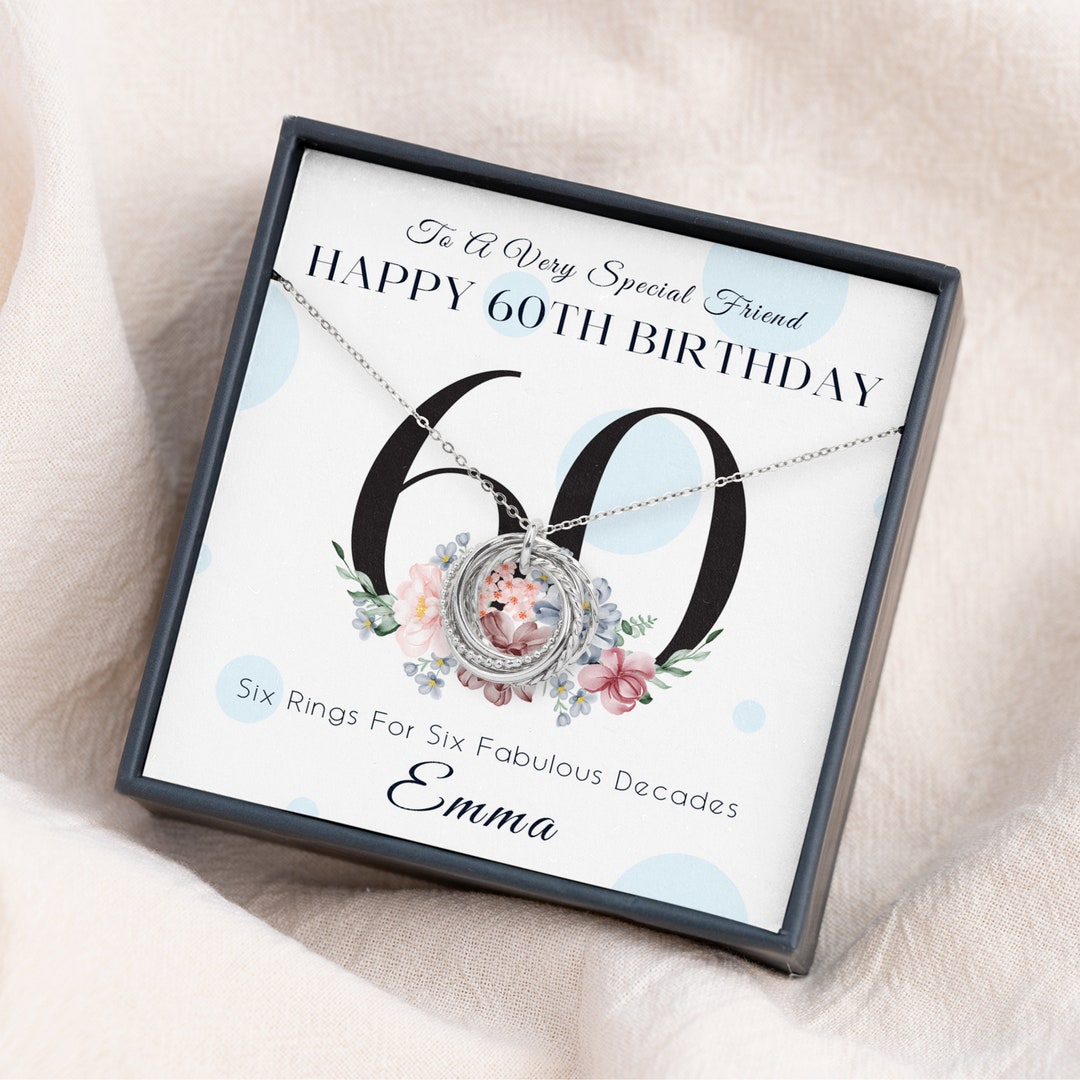 60th Birthday Gift for Women 60th Birthday Gift for Her 60 Birthday