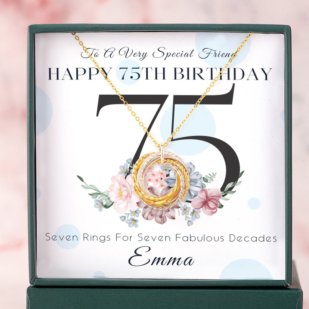 75th Birthday for Grandma 75th Birthday Gift for Women 75th Birthday