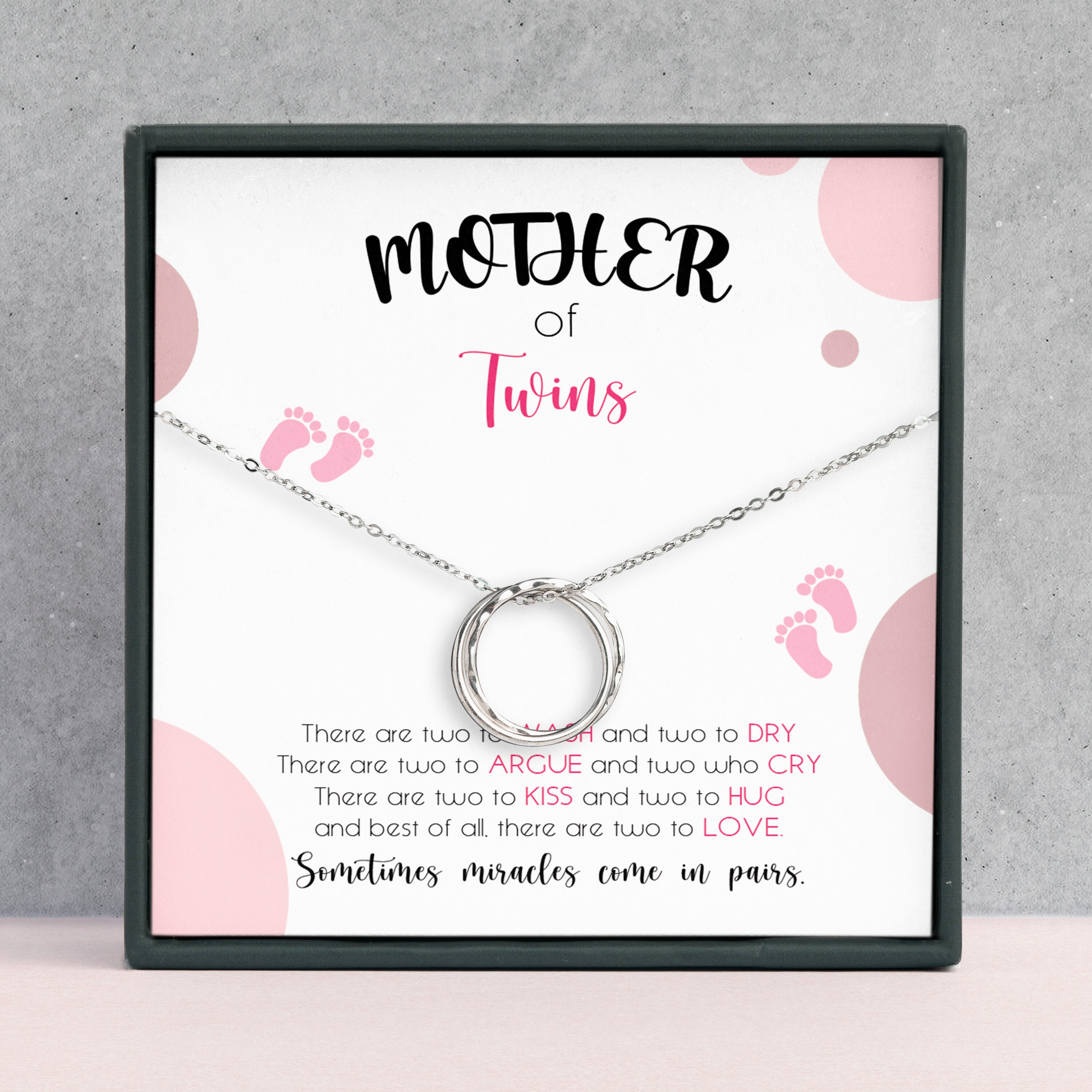 Mother of Twins Necklace Gift for New Mom Necklace New Mom Gift for First Mother s Day Pregnancy Jewelry Twins Mom Pregnant With Twins Etsy Canada