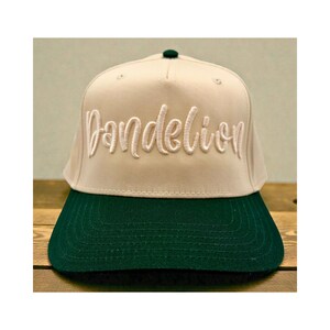 Off-White Green and White Hat with Embroidered “Woman” Logo Woman Hats n Caps – Unisus Club main image 3