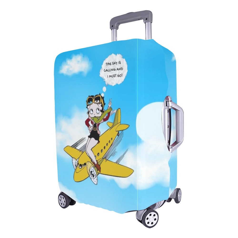 Betty Boop Vacationer luggage cover, Betty Boop gifts