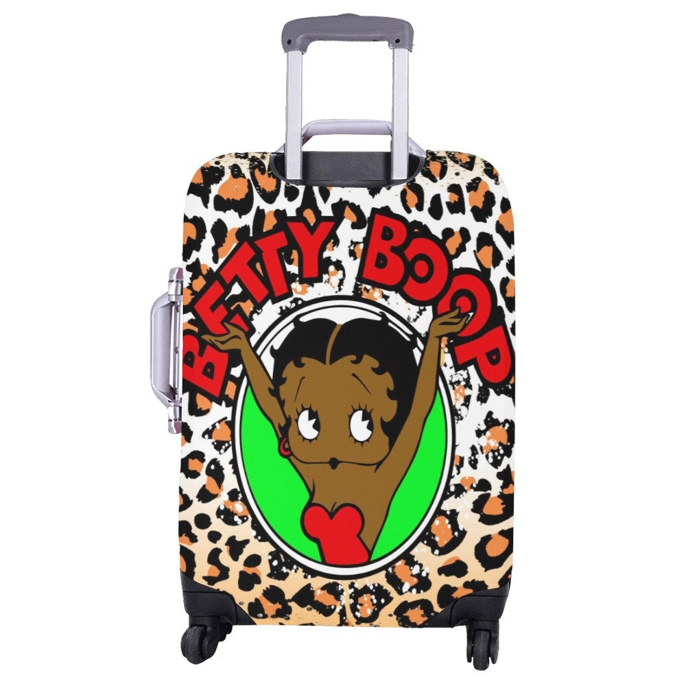 Betty Boop luggage cover, Traveler traveling gifts, Betty Boop merch