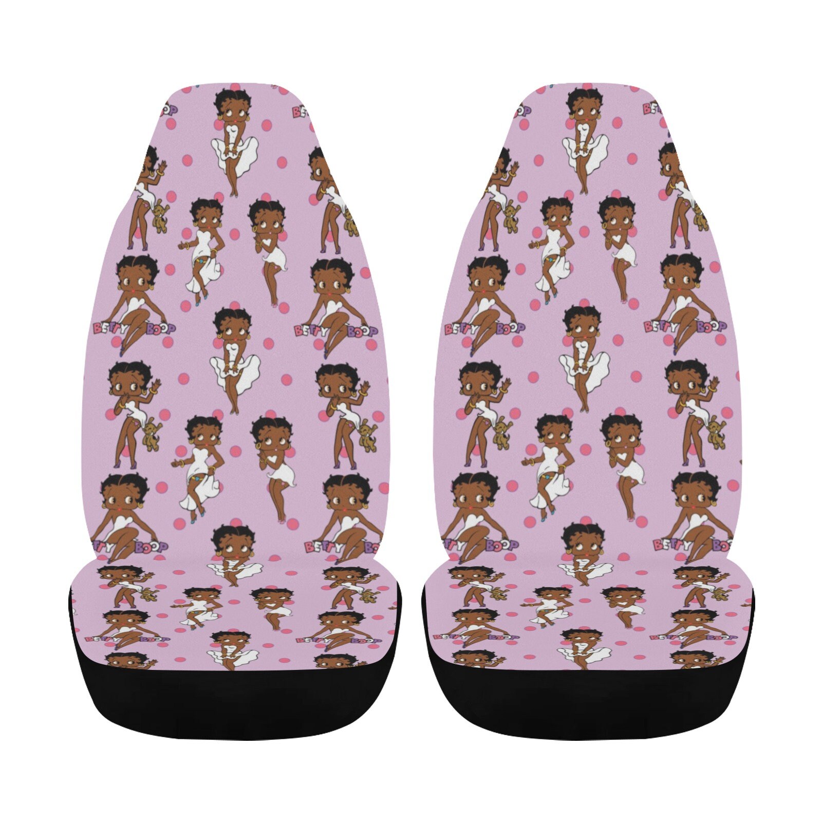 African Dancer Betty Boop Car Seat Covers, Black Betty Boop Car Accessories, Betty Boop Car
