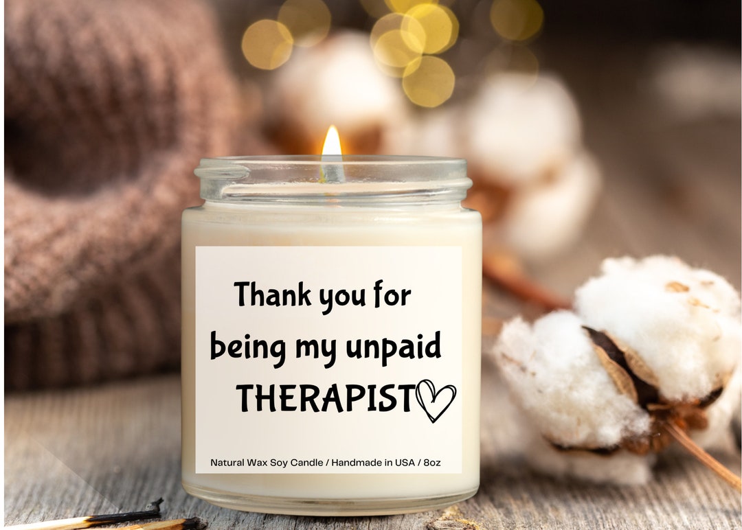 Make-up-Tasche Mit Dankes-Spruch – „Thank You For Being My Unpaid Therapist“ – Geschenk Für Frauen & Freundinnen