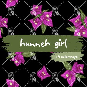 Bougainvillea, Flower Pattern, Summer Pattern, Seamless Design