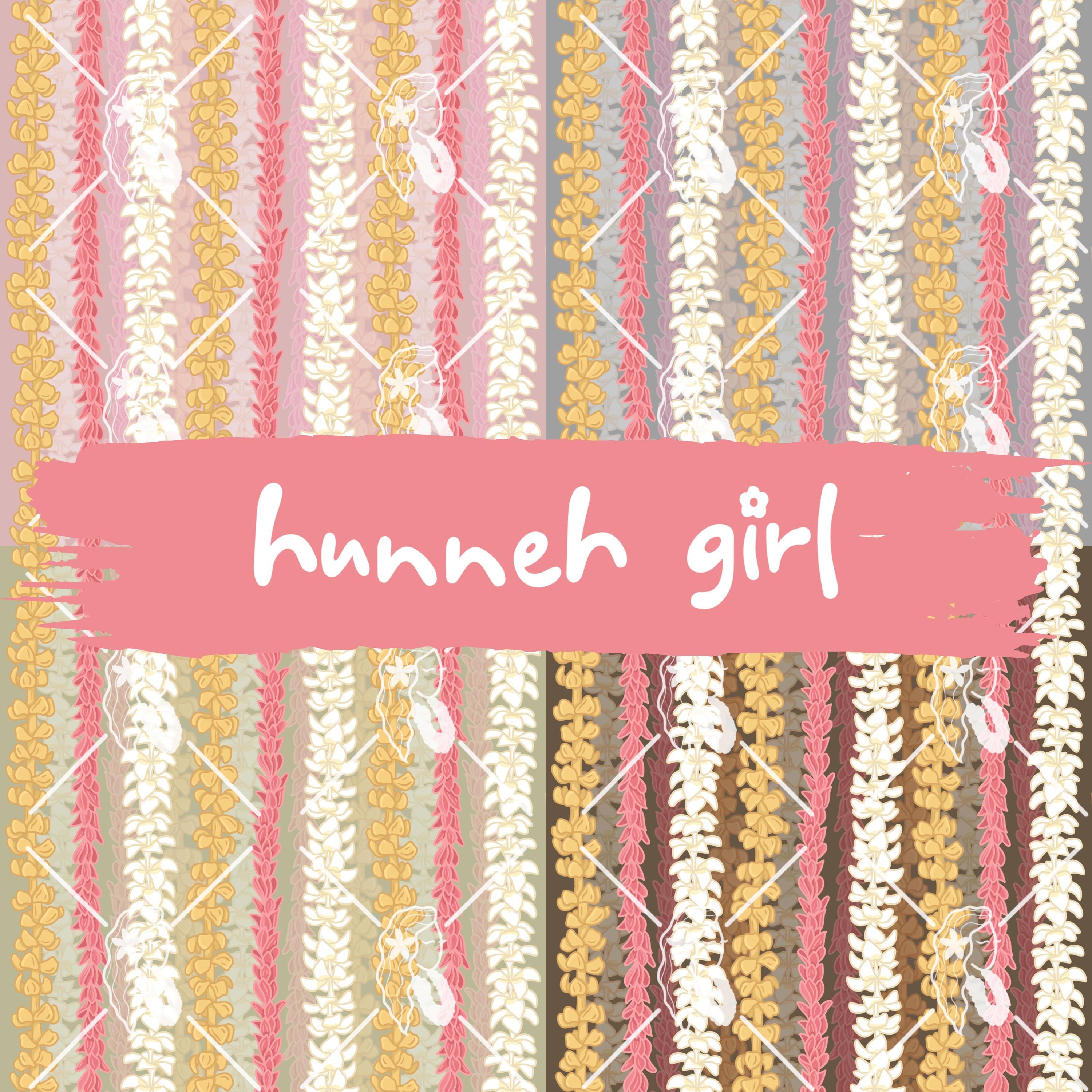 Puakenikeni Design, Seamless Pattern, Lei Pattern, Native Hawaiian ...