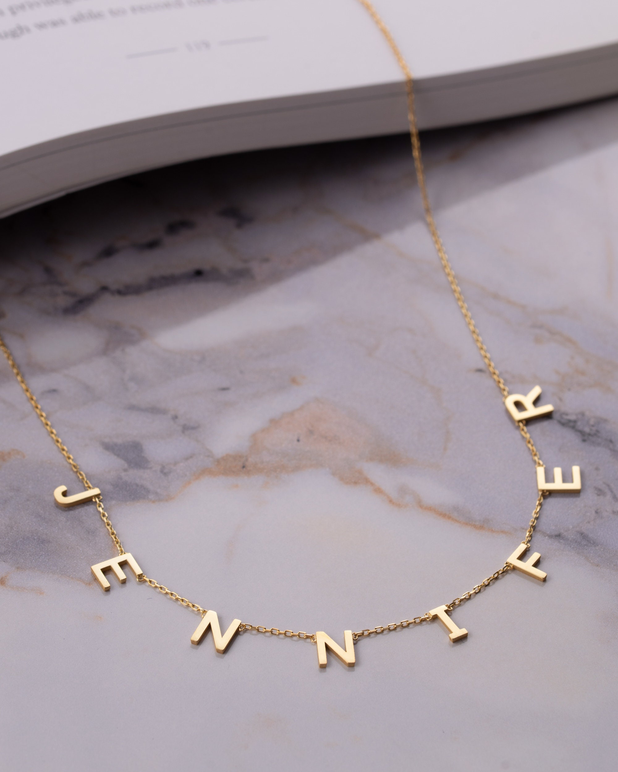 Personalized Dainty initial Necklace – remember Jewelry