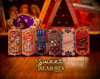 Sweet Treasures Hard Enamel Pin Collection