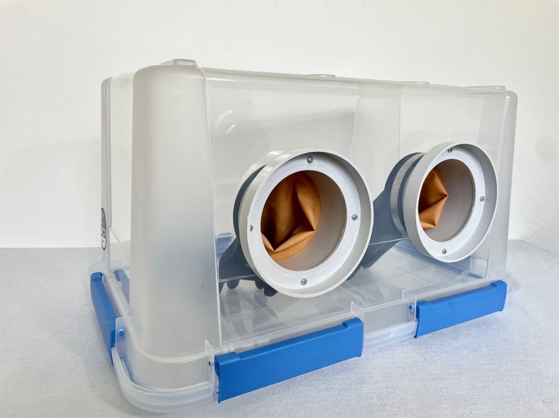 Still Air Box SAB Glove Box 52qt/50l Sterile Workspace Etsy