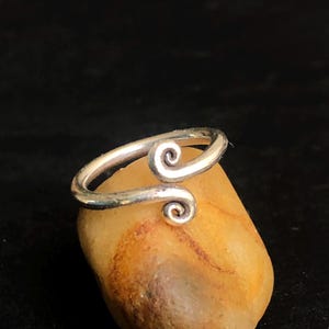 Hill Tribe Silver Spiral Ring
