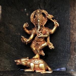 Dancing Ganesha Figurine