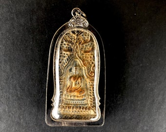 Buddha Amulet Pendant Temple Jewelry