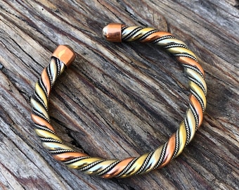 Twisted Wire Cuff Bracelet