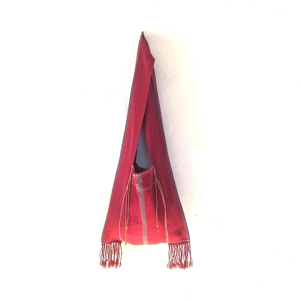 Handwoven Cotton Tribal Shoulder Bag