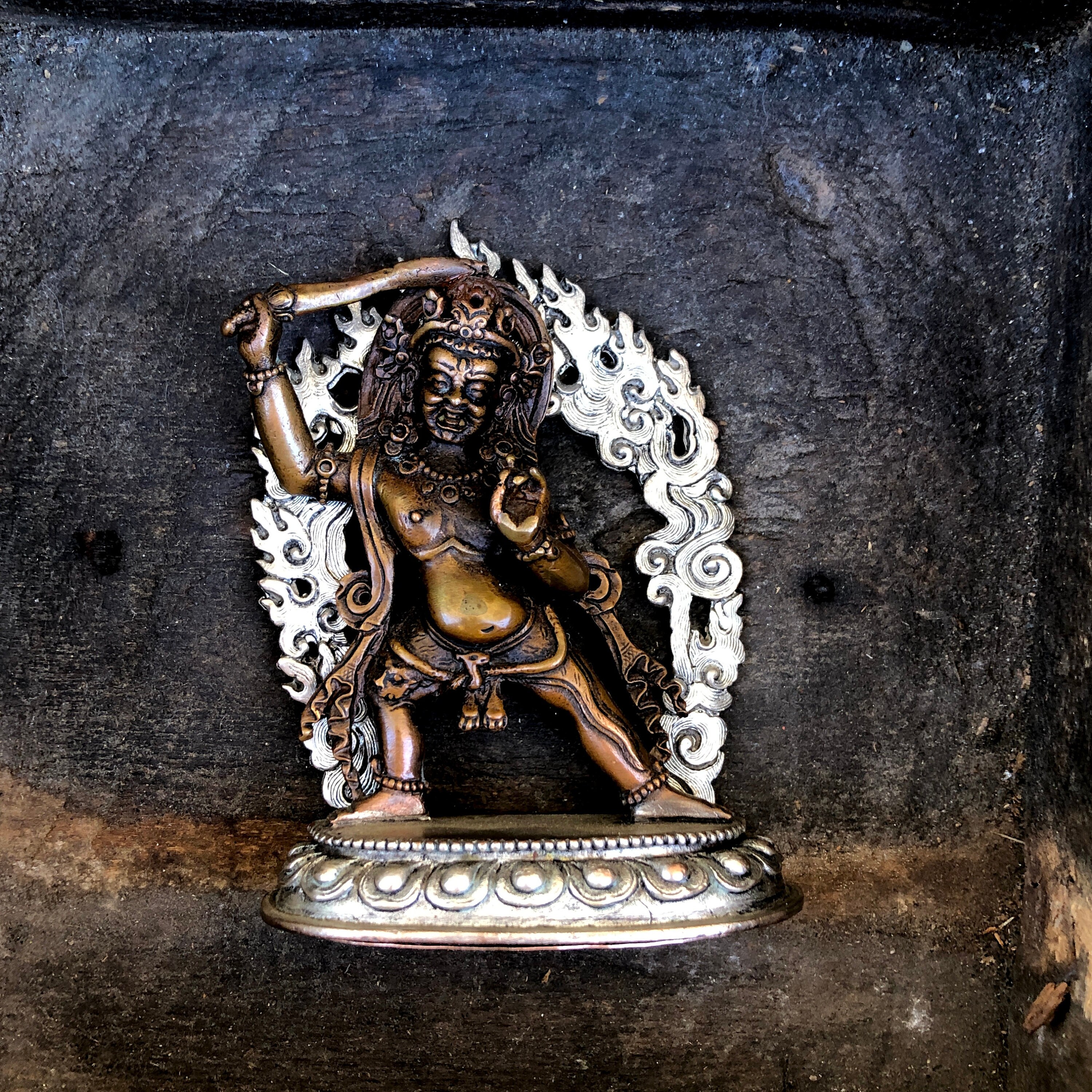 銅製のマハカーラ像 - Etsy 日本