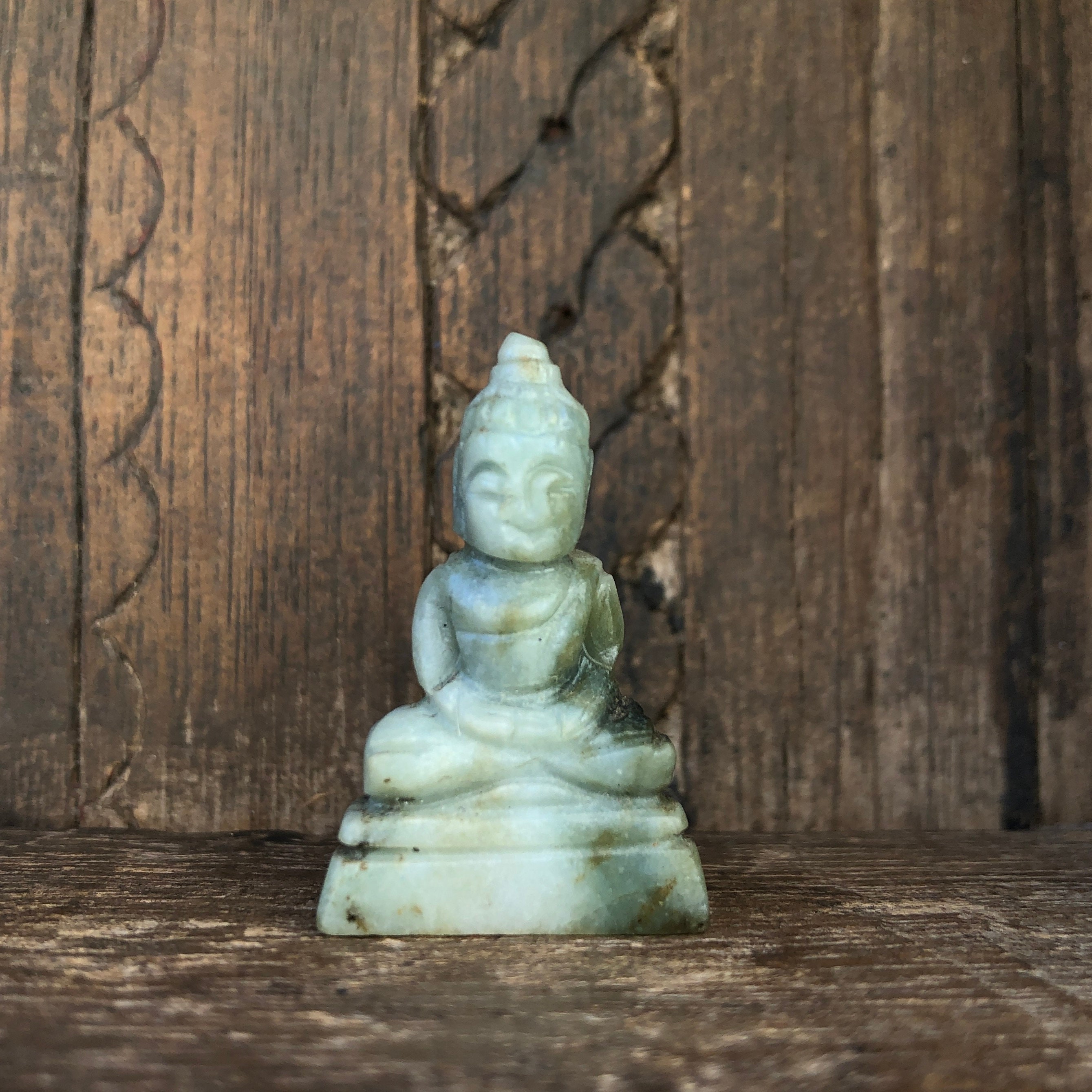 翡翠仏像 小さな翡翠の仏像 - Etsy 日本
