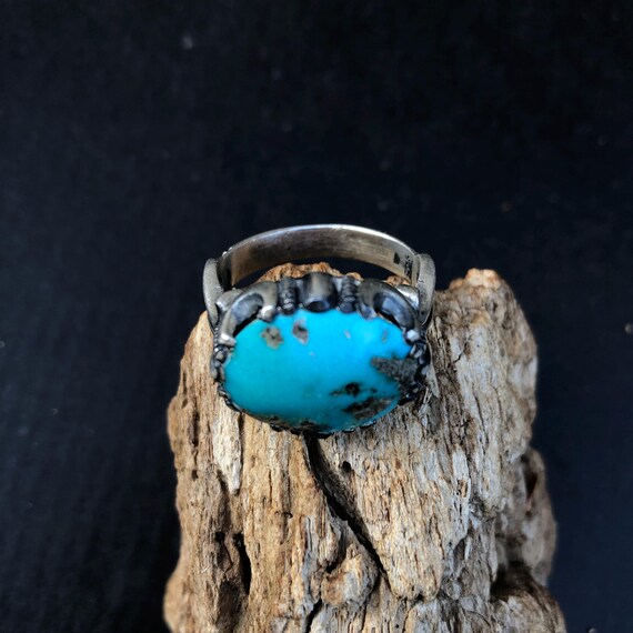 Blue Turquoise Ring - image 7