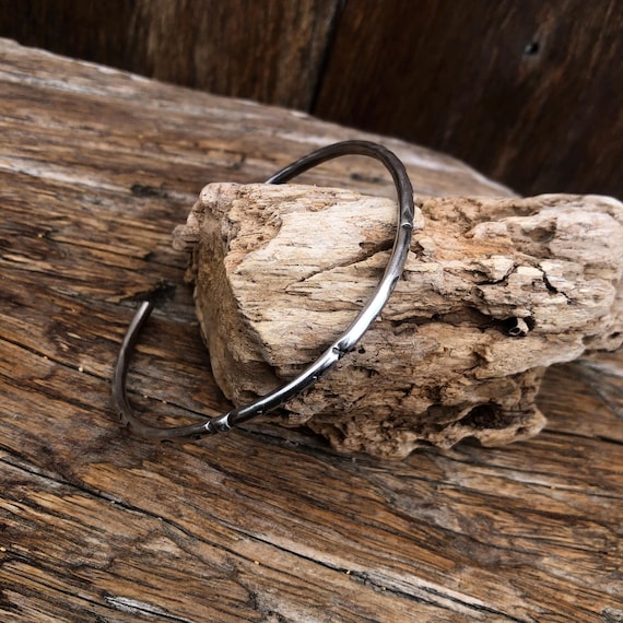 Hilltribe Silver Cuff Bracelet - image 1