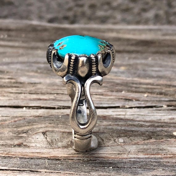 Blue Turquoise Ring - image 9