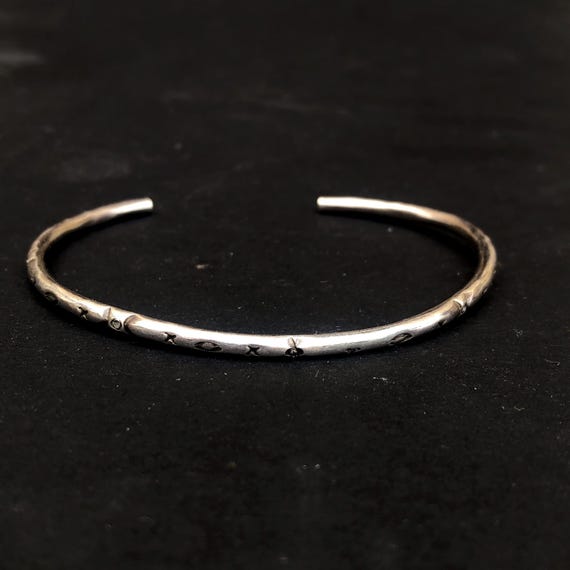 Hilltribe Silver Cuff Bracelet - image 3