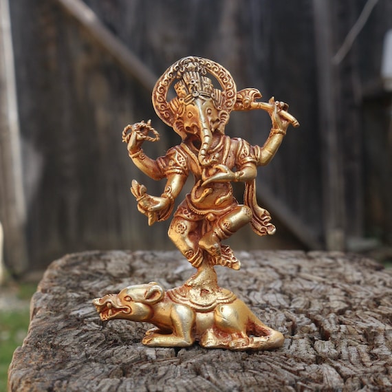 Dancing Ganesha Figurine