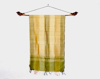 Hand Woven Raw Silk Textile