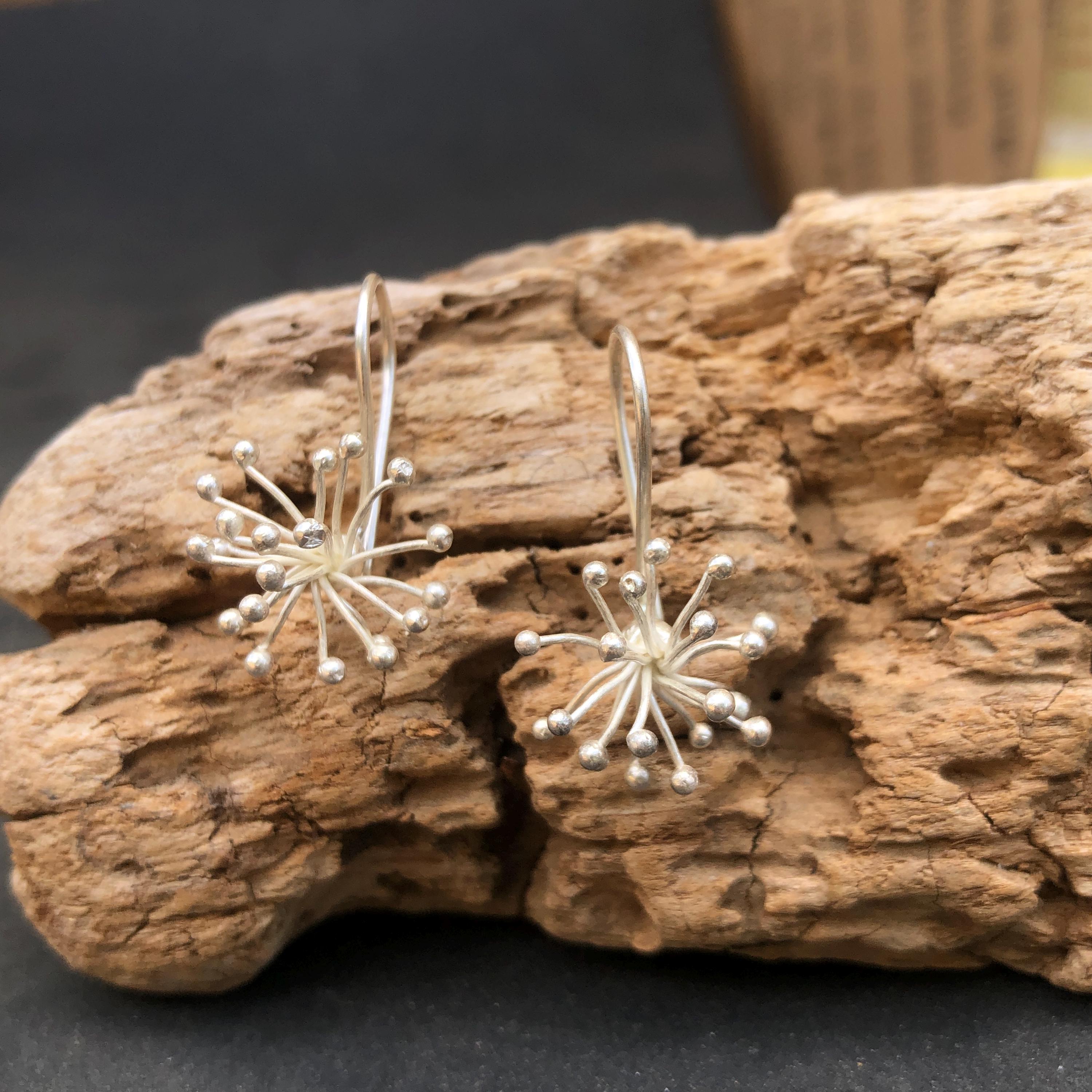 Light Weight Silver Earrings