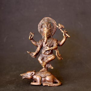 Dancing Ganesha Figurine