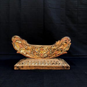 Vintage Indonesian Gong Mallet Holder