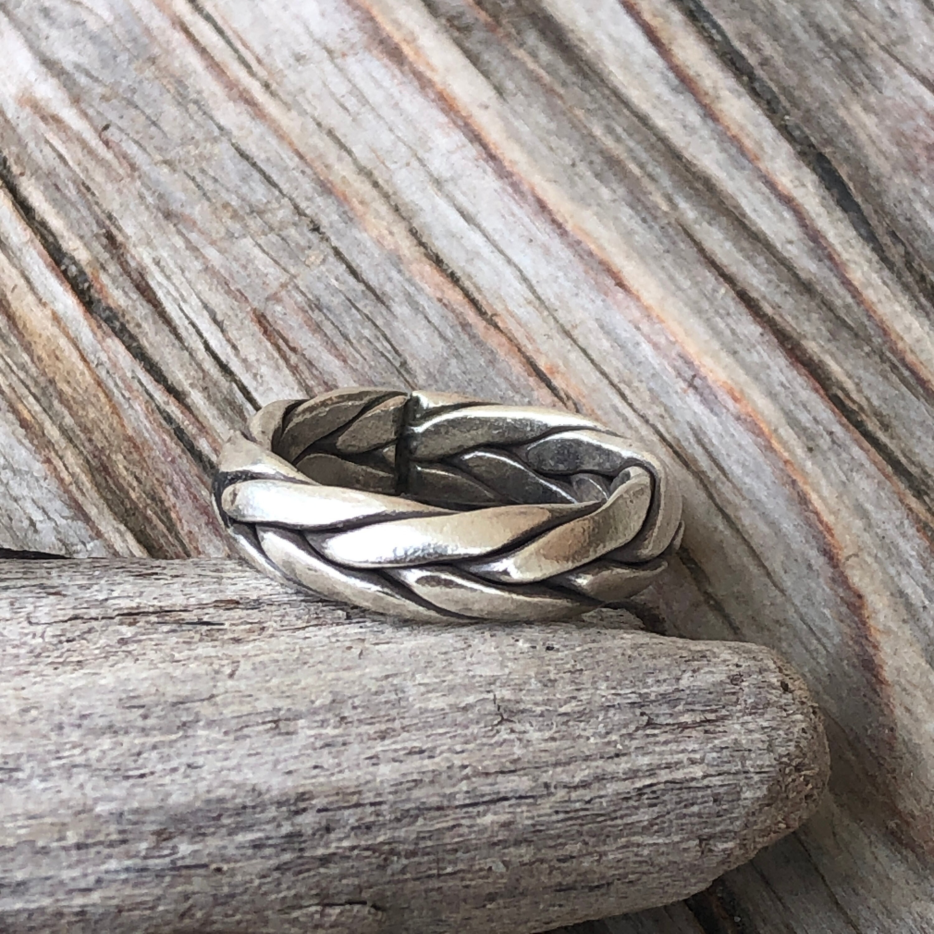 Sterling Silver Wire Wrap Ring. 019 – Michael Andrew Jewelry