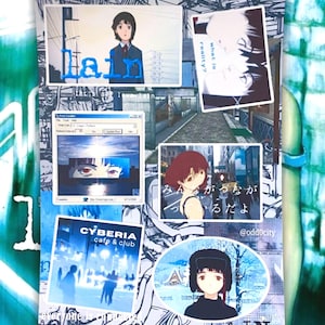 Serial Experiments Lain 2.0 Sticker Sheet