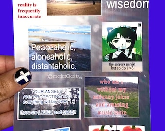 Words of Wisedom—Salient Inspirational Sticker Sheet