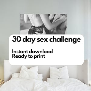 Sex Challenge. Sex Planner. Date night game. Sexy gift.   Sex Bucket List. Sex positions Checklist. Naughty Kinky List. Romantic gift.