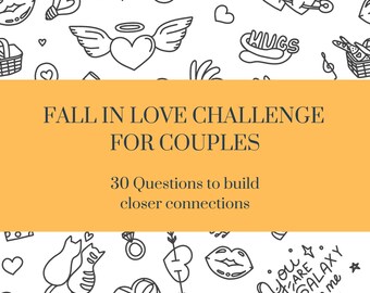 Couples Connection Challenge: 30 Date Night Questions (Printable Checklist)