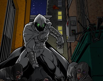 DIGITAL: Moonknight Fan Art