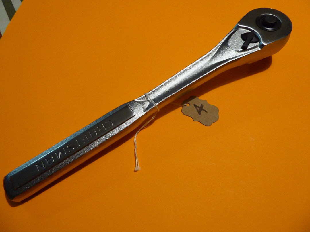 Large Craftsman 1990s Ratchet Hand Tool Etsy