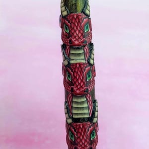 Dragon Crochet Hook, Polymer Clay Crochet Hook, Crochet Hook, Crochet, Custom Crochet Hooks, Made to Order, Knitting Accessories