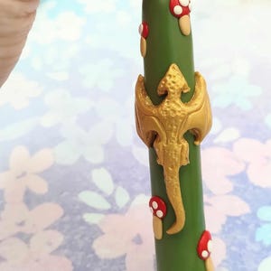 Dragon Crochet Hook, Polymer Clay Crochet Hook, Crochet Hook, Crochet, Custom Crochet Hooks, Made to Order, Knitting Accessories