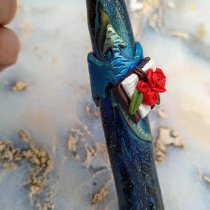 Dragon Crochet Hook, Polymer Clay Crochet Hook, Crochet Hook, Crochet, Custom Crochet Hooks, Made to Order, Knitting Accessories
