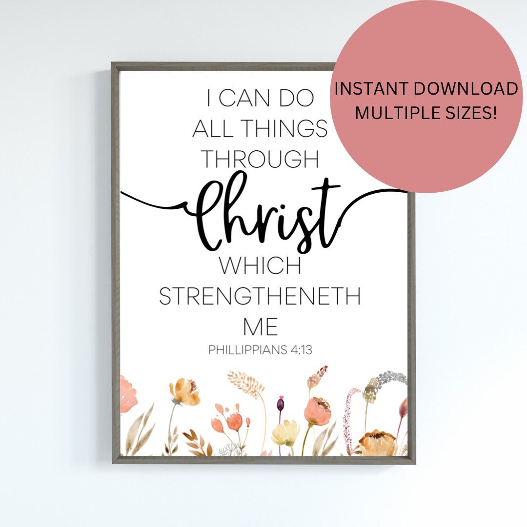 LDS 2023 Youth Theme I Can Do All Things Through Christ Etsy