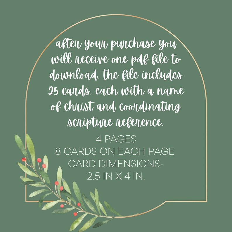Christmas Advent 25 Names Of Christ Printable Cards Etsy christmas-advent-25-names-of-christ-printable-cards-etsy