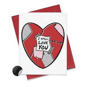 I Still Love You Card, Girlfriend or Boyfriend, Valentine's, Anniversary Greeting Card