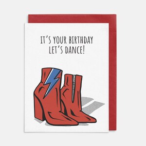 Het is jouw verjaardag, laten we dansen! Kaart