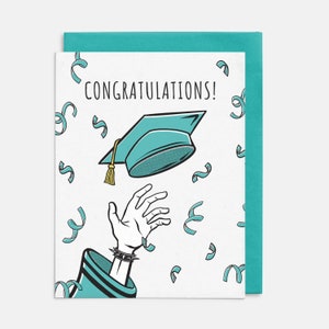 Carte de félicitations pour diplômé