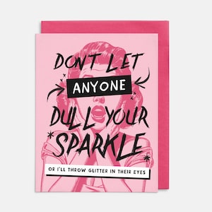Ne laissez personne ternir votre carte Sparkle