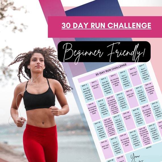 Week Starting Running At 30 30 Day Running Challenge For