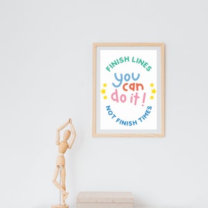 Inspirational Running Quote Printable | Digital Wall Art for Runners | Gym Poster | Perfect Running Gift
